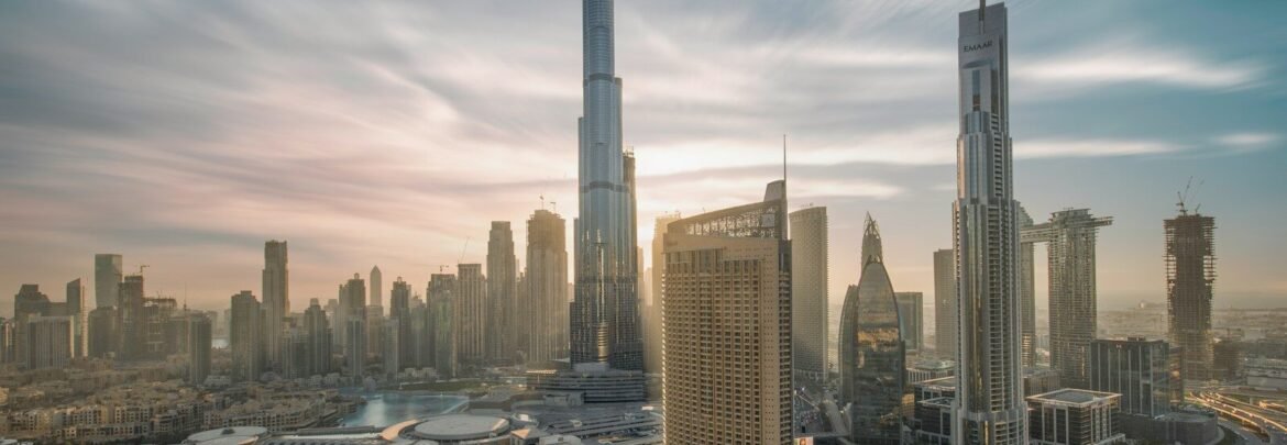 a view of a city with a lot of tall buildings