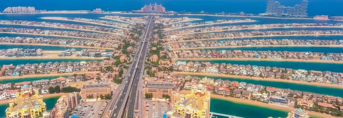 an aerial view of the city of abura